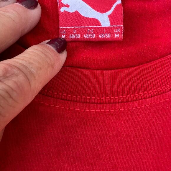 Puma men’s T-shirt, size M, crewneck , short sleeve - Picture 4 of 4